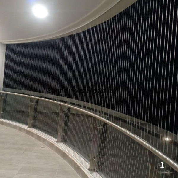 balcony invisible grill