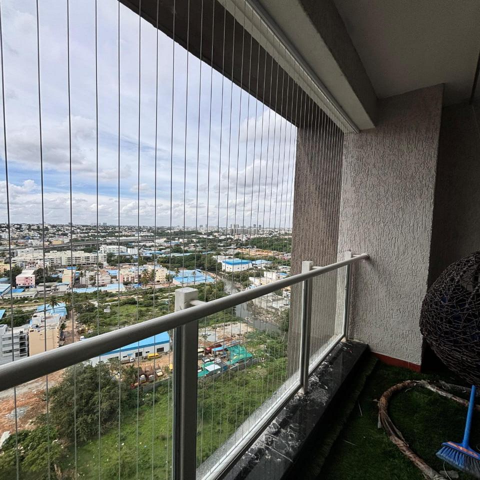 balcony invisible grills